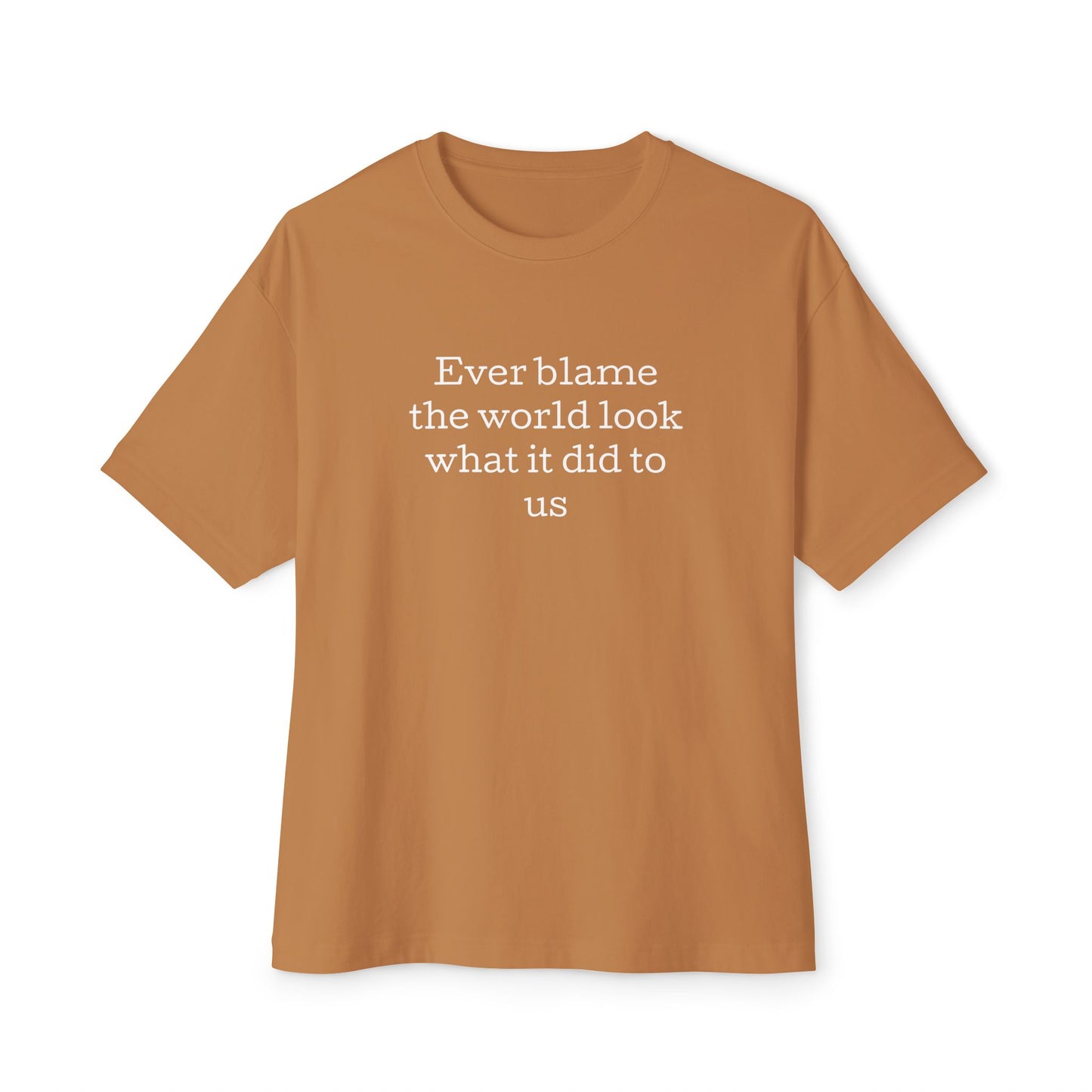 Unisex Oversized Boxy Tee