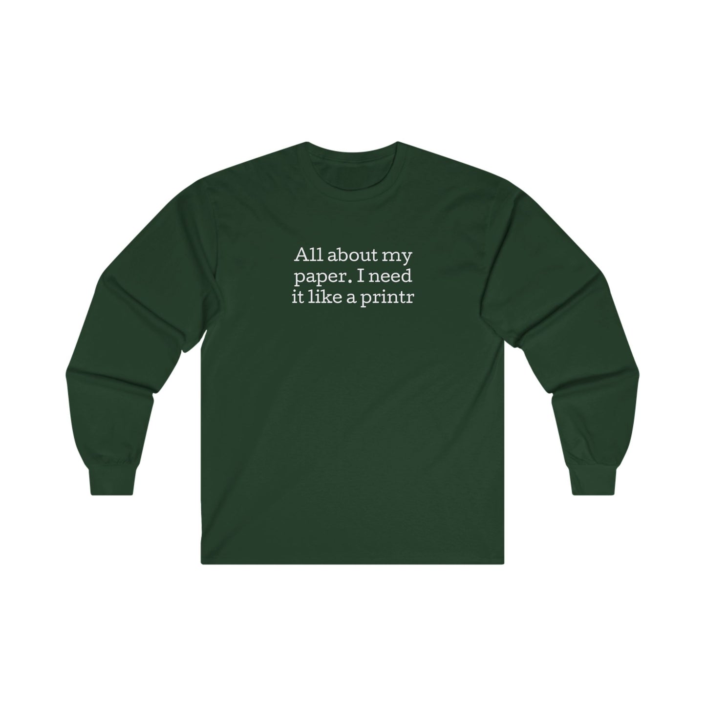 Unisex Ultra Cotton Long Sleeve Tee